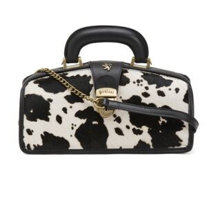 PRATESI Made In Italy Leather Doctor Bag With Padded Handle